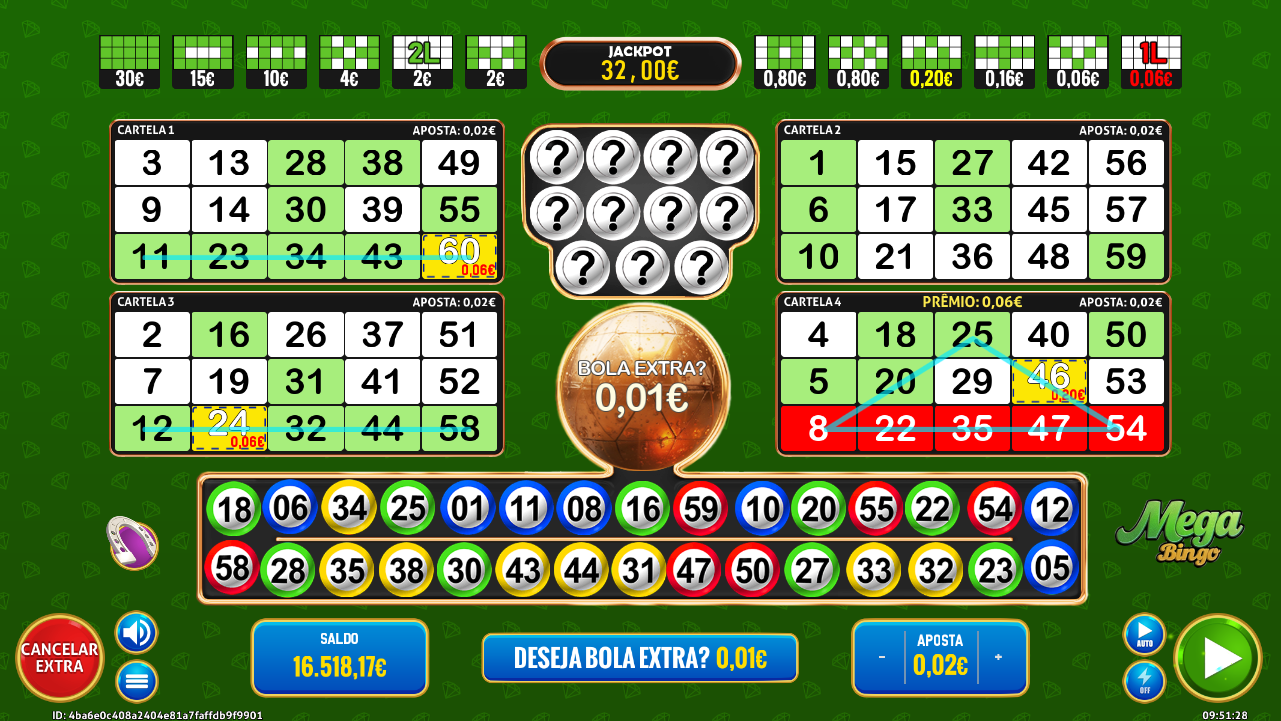 Screenshot Mega Bingo