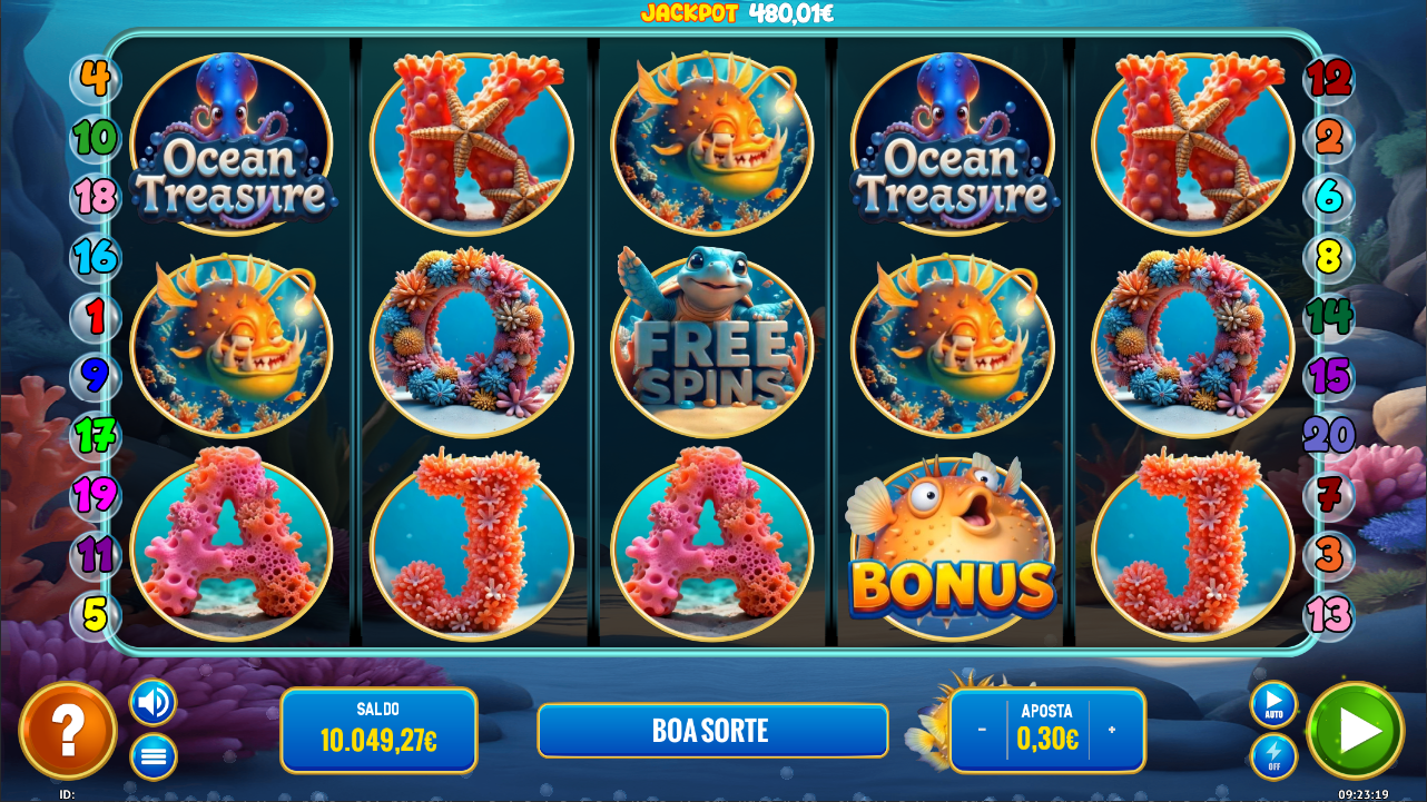 Screenshot Ocean Treasure