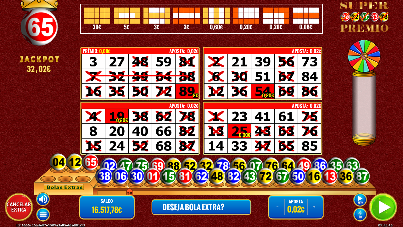 Screenshot Super Big Bingo